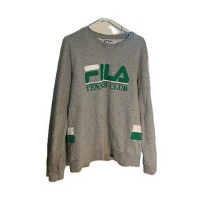 FILA Tennis Club Grey Crewneck Sweatshirt